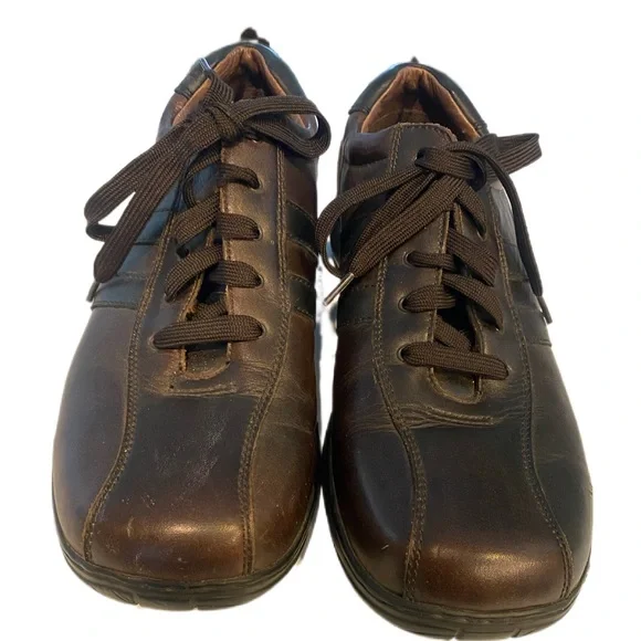 Skechers Brown Leather Casual Tie Shoes * Size Mens 11 Skechers | Shoes | Skechers Brown Tan Leather Casual Sneaker  main image 2
